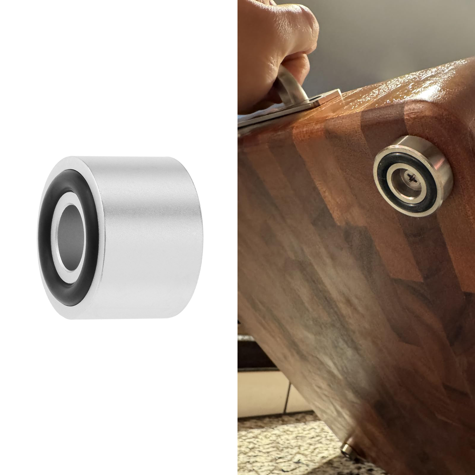 4個入りまな板用脚、滑り止めパッド付き、シリコンゴムとネジキ - Cutting Board Foam のレビューと価格