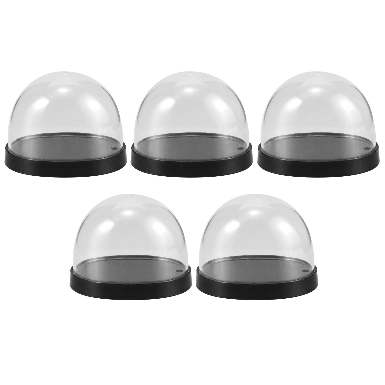 5セット 高透明プラスチック製フラワードーム 花用装飾ディス - Plastic Dome Clear のレビューと価格